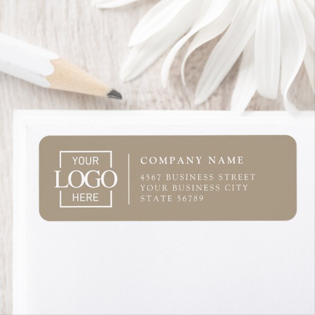 Personalised Modern Business Logo Return Address (Insitu)