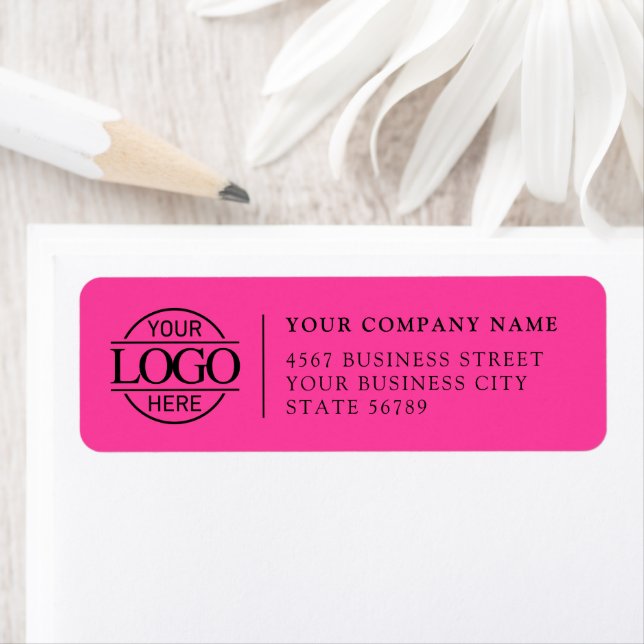 Personalised Modern Business Logo Return Address (Insitu)