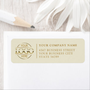Personalised Modern Business Logo Return Address