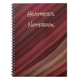 Personalised Modern Design Spiral Notebook