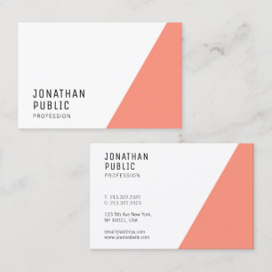 Personalised Modern Elegant Professional Template Business Card