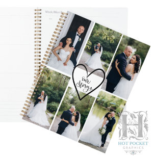 Personalised Modern Elegant Wedding Photo Planner