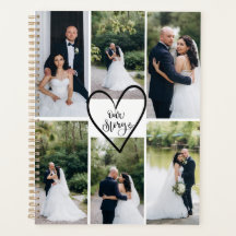Personalised Modern Elegant Wedding Photo 