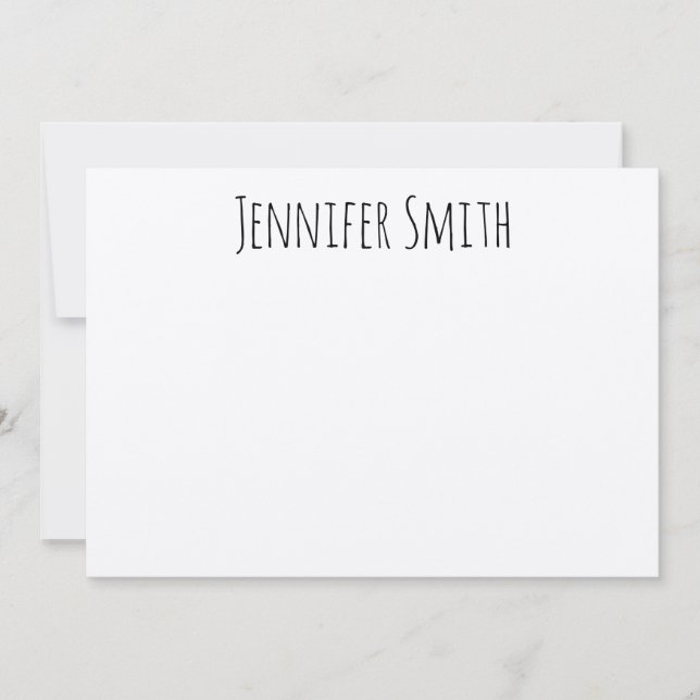 Personalised Modern Farmhouse Handwritten Style Card (Front)