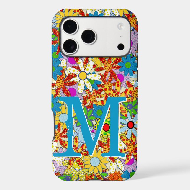 Personalised Modern Foral Personalised iPhone 5 (Back)