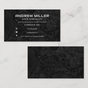 Personalised  Modern Founder Business Card Ideas