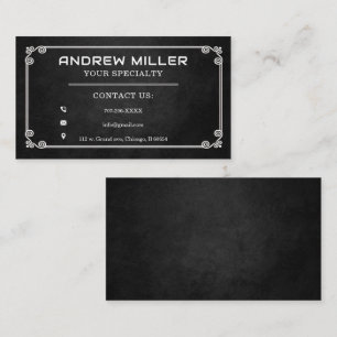 Personalised Modern Founder Business Card Ideas