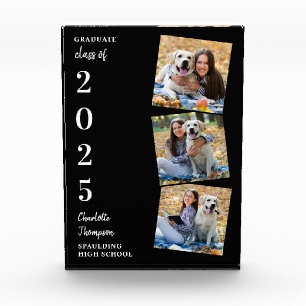 Personalised Modern Graduation Keepsake Collage Photo Block