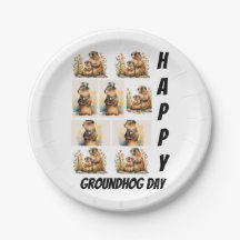 Personalised Modern Groundhog Day 9  Photo Collage