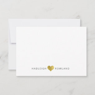 Personalised Modern Handwritten Script Name  Card