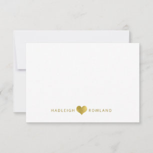 Personalised Modern Handwritten Script Name Card