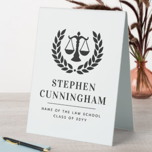 Personalised Modern Law School Graduation