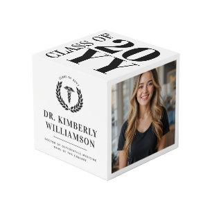Personalised Modern Medical School Graduate Photo  Cube
