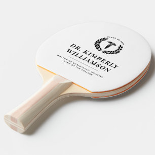 Personalised Modern Medical School Graduation Ping Pong Paddle