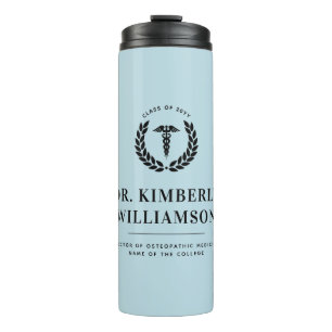 Personalised Modern Medical School Graduation Thermal Tumbler