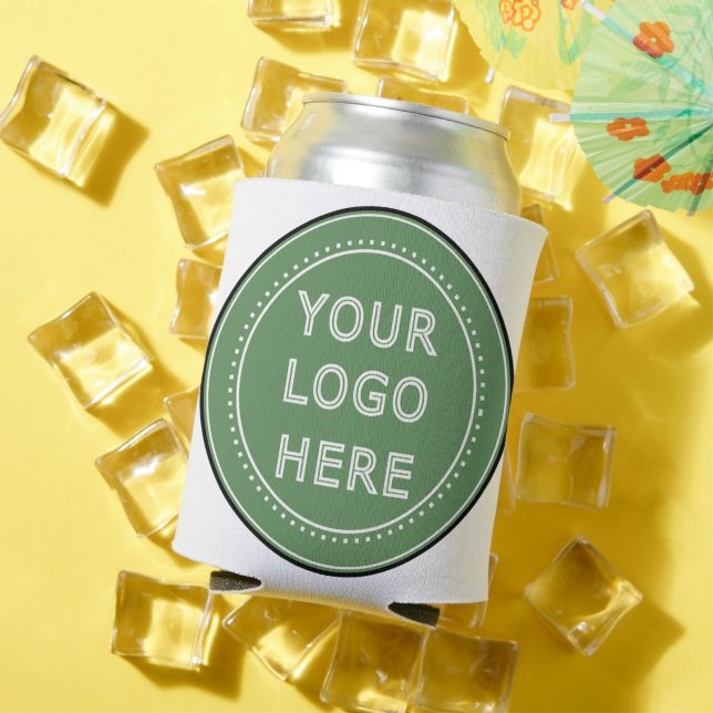 personalised Modern, Minimalist, & Elegant  Can Cooler (In Situ Summer)