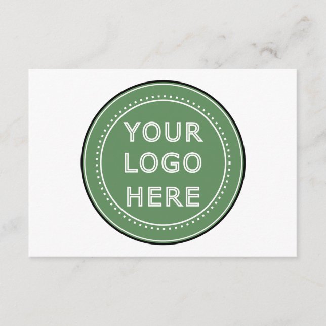 personalised Modern, Minimalist, & Elegant  Enclosure Card (Front)