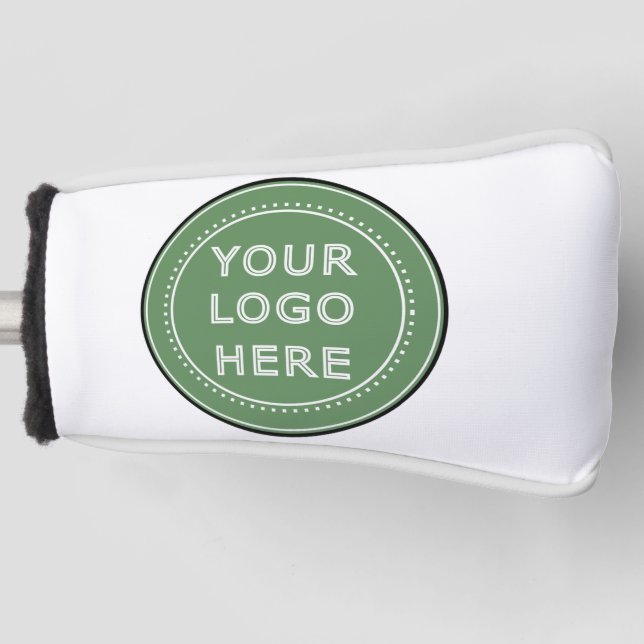 personalised Modern, Minimalist, & Elegant  Golf Head Cover (Front)