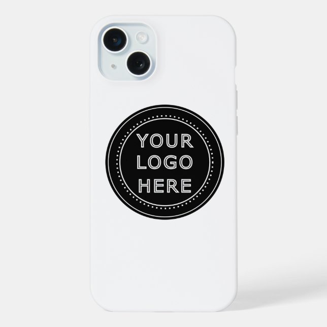 personalised Modern, Minimalist, & Elegant  iPhone Case (Back)