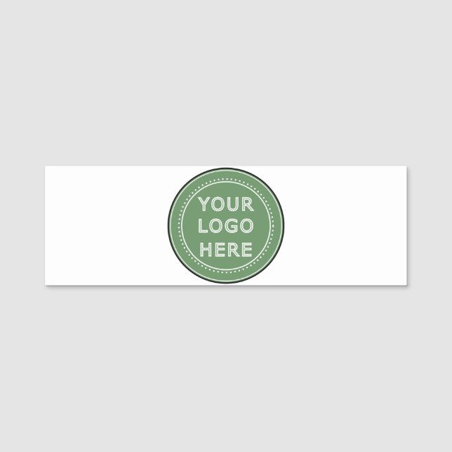 personalised Modern, Minimalist, & Elegant  Name Tag (Front)