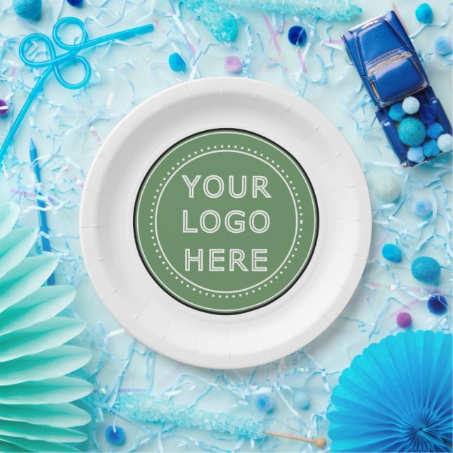 personalised Modern, Minimalist, & Elegant  Paper Plate (Party)