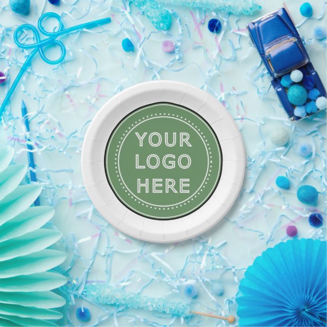 personalised Modern, Minimalist, & Elegant  Paper Plate (Party)