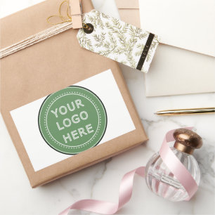 personalised Modern, Minimalist, & Elegant  Rectangular Sticker