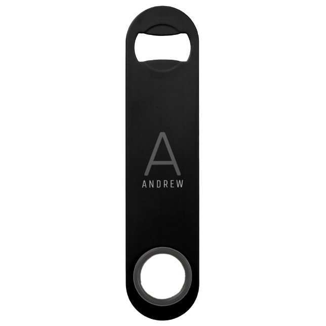 Personalised Modern Name Pro Speed bottle opener (Front)