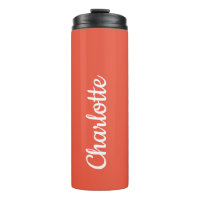 Personalised Modern Orange