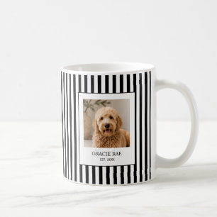 Personalised Modern Pet Photo Coffee Mug