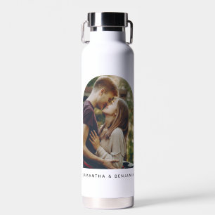 Personalised Modern Photo Keepsake Water Bottle