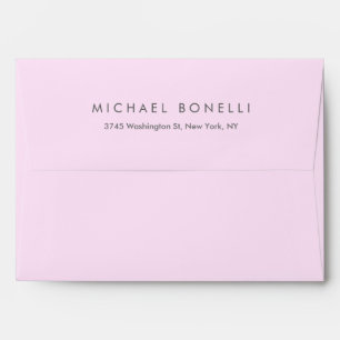 Personalised Modern Professional Plain Envelope