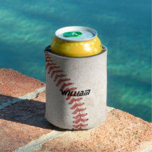 Personalised modern rustic baseball Cool