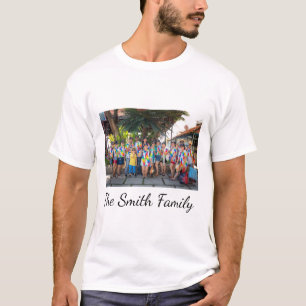 Personalised Modern Simple Reunion Photo  T-Shirt