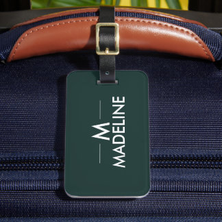  Personalised Modern Stylish Trendy  Luggage Tag