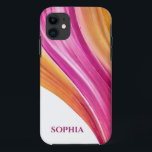 Personalised Modern-Sunset-Pink Orange and Yellow- iPhone 11 Case<br><div class="desc">Artistic Protection for Your Device! Elevate the style and protection of your phone with this Modern Phone Case. Featuring a captivating design with Pink Orange and Yellow colours, this case is not only a shield for your device but it's a work of art that adds flair to your everyday life....</div>