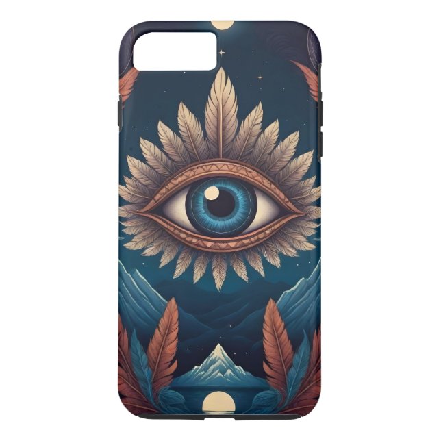 Personalised Modern Third eye Case-Mate iPhone Case (Back)