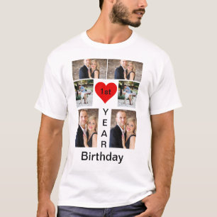 Personalised Modern trendy Birthday T-Shirt