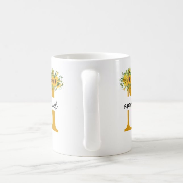 Personalised MOM Coffee Mug with children's names (Handle)
