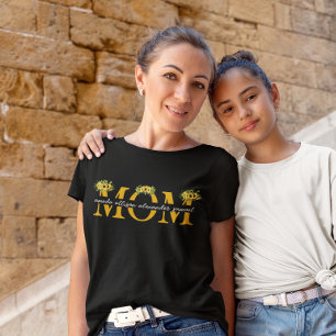 Personalised MOM with children's names T-Shirt