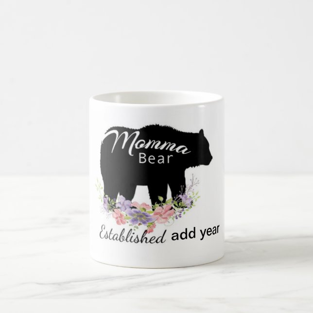 Personalised Momma Bear Mug (Center)