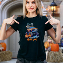 Personalised Moms Ghoul Gang Halloween 