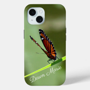 Personalised Monarch Butterfly - Phone Case