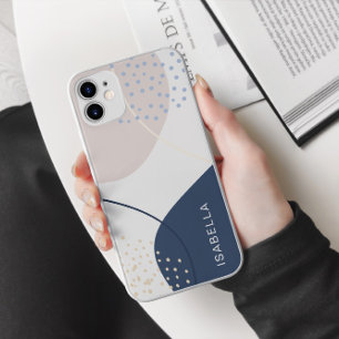 Personalised Monogram Abstract iPhone 15 Pro Max Case