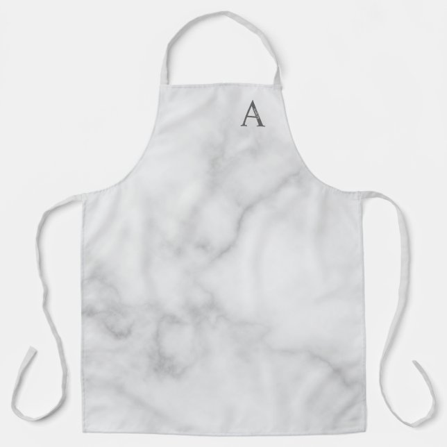Personalised Monogram and Name Apron (Front)