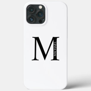 Personalised Monogram and Name iPhone 13 Pro Max Case