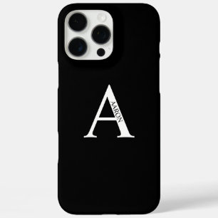 Personalised Monogram and Name iPhone 16 Pro Max Case