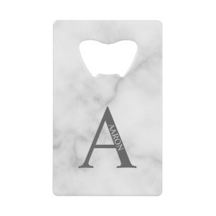 Personalised Monogram and Name Credit Card Bottle 