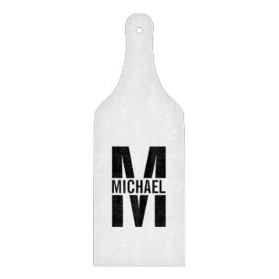 Personalised Monogram and Name Cutting Board