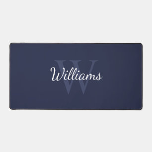 Personalised Monogram and Name Desk Mat